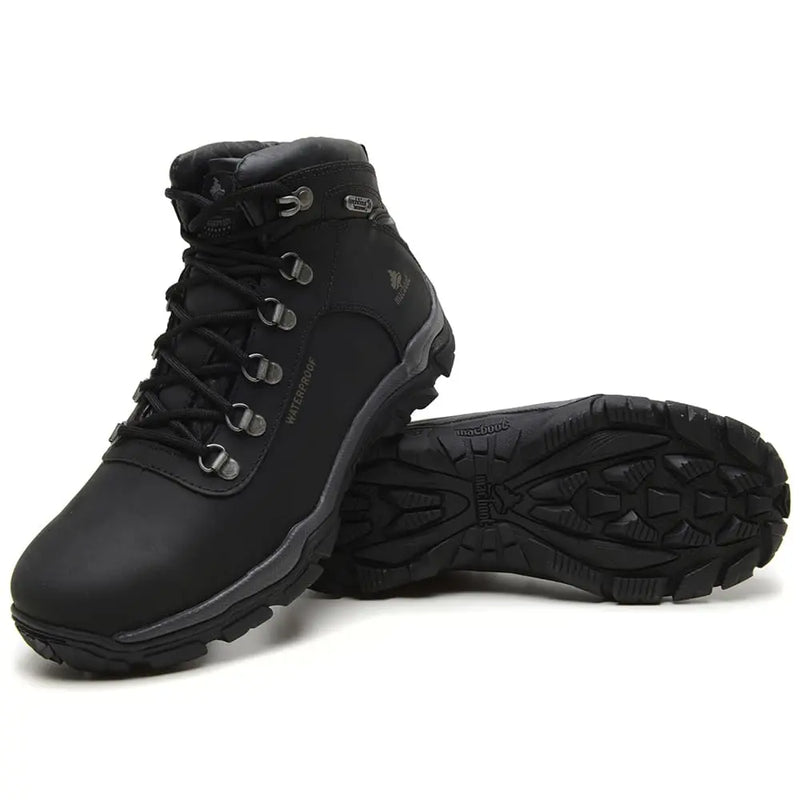 Bota Waterproof de Caña Alta Macboot Sanhaço 06 – Negro Emborrachado